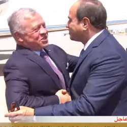 السيسي والملك عبدالله