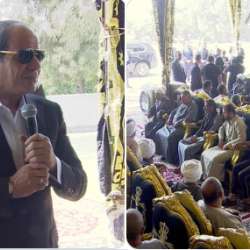 السيسي يعزي أهالي بني سويف