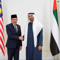 UAE President, Malaysian Prime Minister discuss bilateral ties