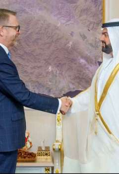 Fujairah CP receives Ambassador of Luxembourg