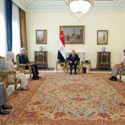 لقاء الرئيس المصري