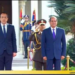 السيسي ونيكوس خريستودوليدس