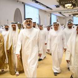 Crown Prince of Abu Dhabi attends Al Mazrouei and Al Qemzi weddings
