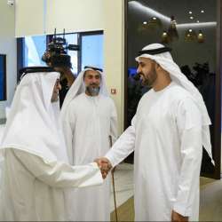 Theyab bin Mohamed bin Zayed attends Al Mazrouei and Al Qemzi weddings