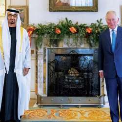 الملك تشارلز ورئيس الإمارات