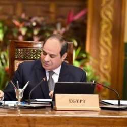 الرئيس المصري عبد الفتاح السيسي