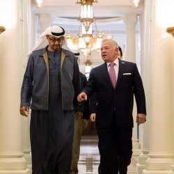 العاهل الأردني ورئيس الإمارات