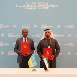 Saif bin Zayed and Rwandan