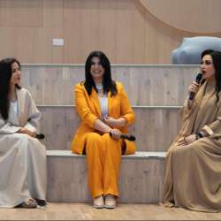 نشوة الرويني في ورشة إعلام صديق للطفولة