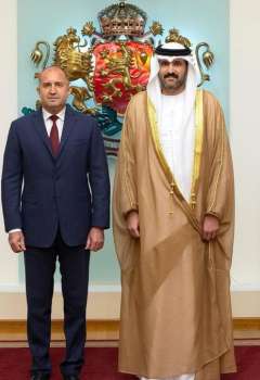 UAE Ambassador and the President of Bulgaria