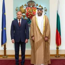 UAE Ambassador and the President of Bulgaria