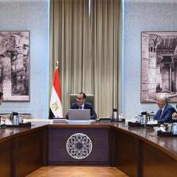 لقاء مصطفى مدبولي مع الوزير اللبناني