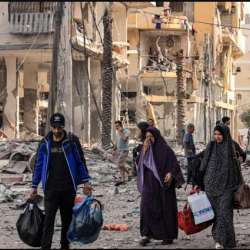نازحون فلسطينيون - أرشيفية