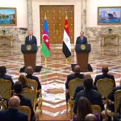 المؤتمر الصحفي للسيسي وعلييف