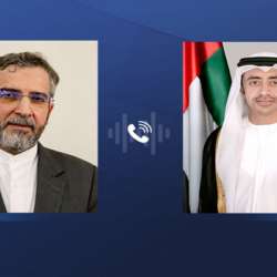 وزيرا خارجية الإمارات وإيران