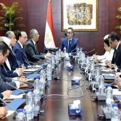 اجتماع وزير الاستثمار المصري