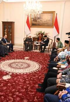 Grand Imam of Al-Azhar, Vice President of Indonesia