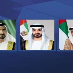 رئيس الإمارات ونائباه
