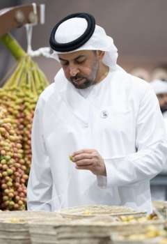 Hamdan bin Zayed visits 20th Liwa Date Festival