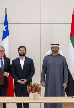 UAE and Chilean Presidents