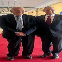 وزير الخارجية المصري و الدكتور مجدي يعقوب