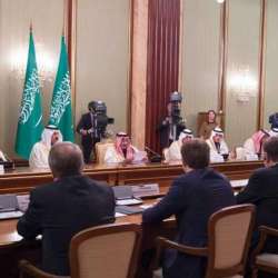 مباحثات العاهل السعودي في روسيا 