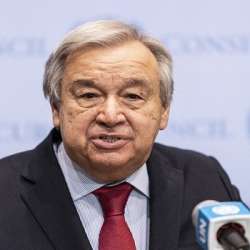 أمين عام الأمم المتحدة أنطونيو غوتيريش