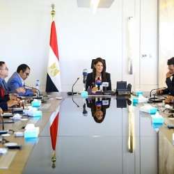 اجتماع وزيرة التخطيط