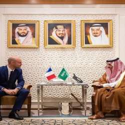 وزيرا خارجية السعودية وفرنسا