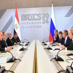 لقاء بوتين والسيسي