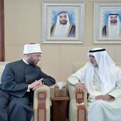 وزير التسامح الإماراتي ووزير الأوقاف المصري