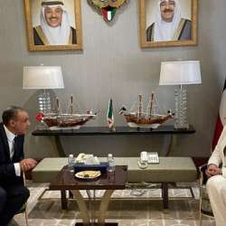 وزيرا الخارجية المصري والمالية الكويتي