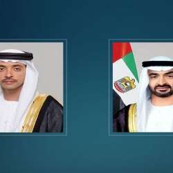 سمو الشيخ محمد بن زايد و الشيخ هزاع بن زايد