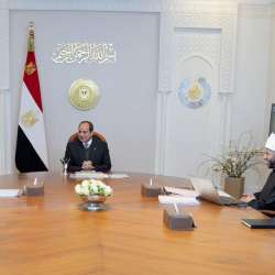 اجتماع السيسي ووزير الأوقاف