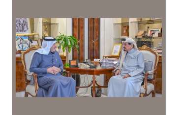 Ajman Ruler receives Chairman of Saudi German Health Group