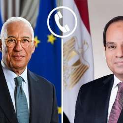 الرئيس السيسي ورئيس المجلس الأوروبي