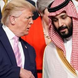 محمد بن سلمان وترامب