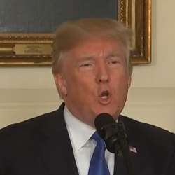 الرئيس الأمريكي دونالد ترامب