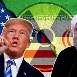 المرشد الإيراني والرئيس الأمريكي