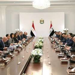 اجتماع الحكومتين المصرية والعراقية