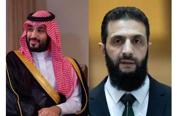 أحمد الشرع ومحمد بن سلمان