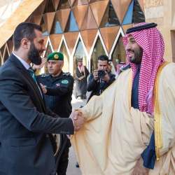 محمد بن سلمان وأحمد الشرع