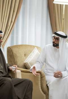 UAE President visits Mohammed Al Bowardi 