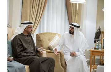 UAE President visits Mohammed Al Bowardi 