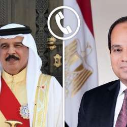 الرئيس السيسي والملك حمد بن عيسى