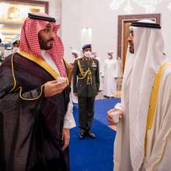 محمد بن زايد ومحمد بن سلمان
