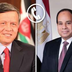 الرئيس السيسي والملك عبدالله