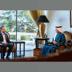 Saud bin Saqr receives IHG Hotels & Resorts Regional Managing Director