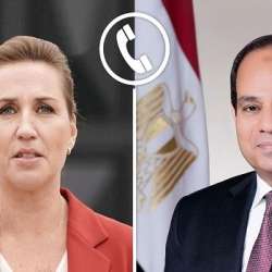 الرئيس السيسي ورئيس وزراء الدنمارك
