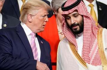 محمد بن سلمان ودونالد ترامب